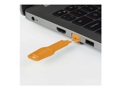 LINDY RJ45 Port Schlösse Orange, 20 Stück LINDY RJ45 Port Schlösse Orange, 20 Stück von Lindy