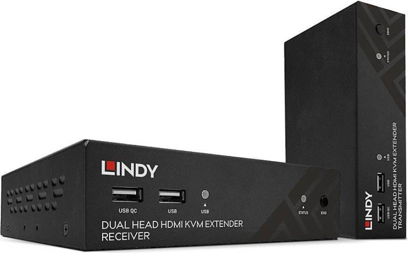 LINDY - Sender und Empfänger - Video-, Audio-, Infrarot- und serielle Erweiterung - HDBaseT 2.0 - bis zu 100 m von Lindy