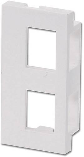 LINDY Snap-In-Modul - 2 Keystone Keystone-Halterung 2-fach Weiß LINDY Snap-In-Modul - 2 Keystone Keystone-Halterung 2-fach Weiß von Lindy
