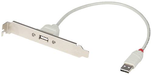 LINDY USB 1.1 Adapter [1x USB 1.1 Stecker A - 1x USB 1.1 Buchse A] von Lindy