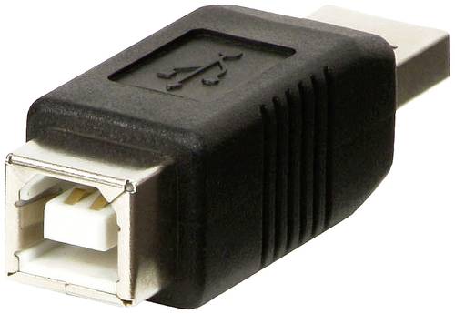 LINDY USB 2.0 Adapter [1x USB 2.0 Stecker A - 1x USB 2.0 Buchse B] von Lindy