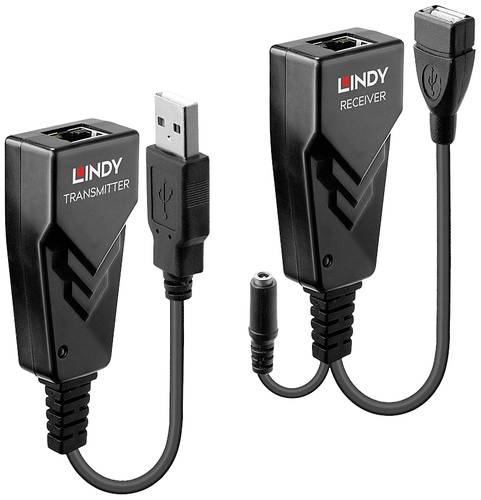 LINDY USB 2.0 USB Extender über Netzwerkkabel RJ45 100m von Lindy
