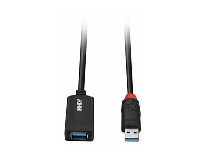 LINDY USB 3.0 Aktiv-Verlängerung Typ A/A M/F 5m LINDY USB 3.0 Aktiv-Verlängerung Typ A/A M/F 5m von Lindy