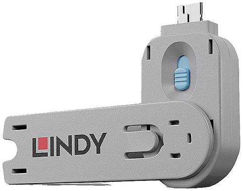 LINDY USB-A Port Schlüssel Blau 40622 von Lindy