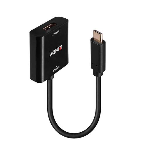 LINDY USB-C® Adapter [1x USB-C® Stecker - 1x DisplayPort Buchse] 43269 von Lindy