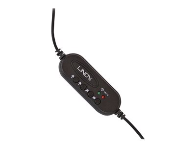 LINDY USB Stereo Headset mit Mikrofon LINDY USB Stereo Headset mit Mikrofon von Lindy