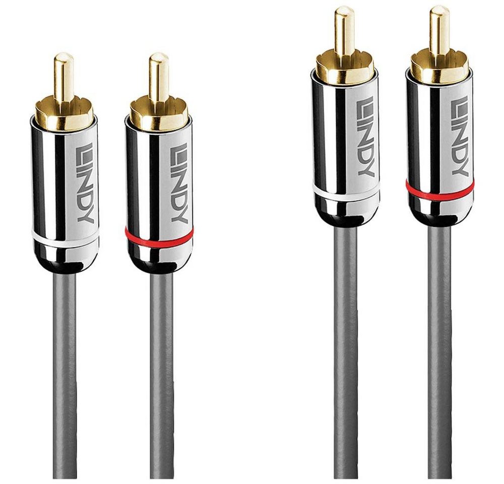 Lindy 0.5m Dual Phono Audiokabel, Cromo Line Audio- & Video-Kabel Lindy 0.5m Dual Phono Audiokabel, Cromo Line Audio- & Video-Kabel von Lindy