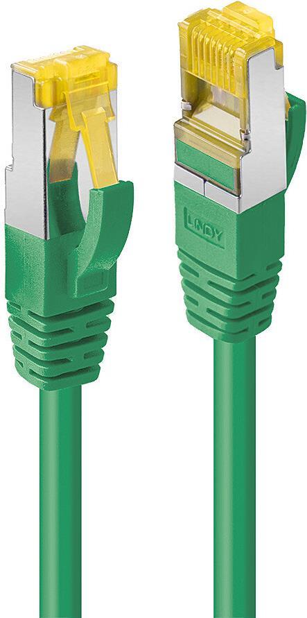 Lindy 10m RJ45 S/FTP LSZH Netzwerkkabel, Grün Cat.6A Stecker,Cat.7 Rohkabel (47652) von Lindy