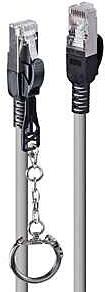 Lindy 20m Cat.6A S/FTP Sicherheitsnetzwerkkabel, grau RJ45-Stecker, 500MHz, Kupfer, 26AWG (47609) von Lindy