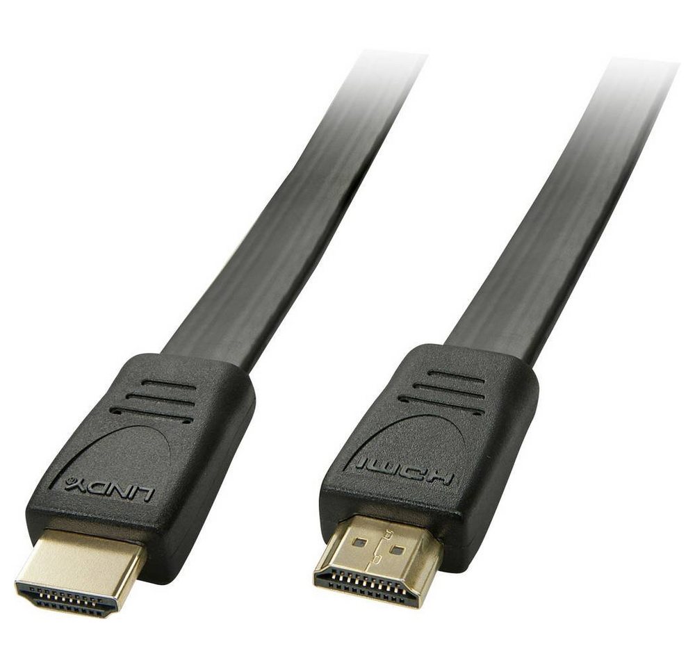 Lindy 2m HDMI High Speed Flachbandkabel HDMI-Kabel, (2.00 cm) von Lindy