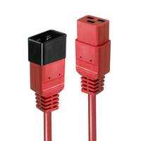 Lindy 30125 Stromkabel Schwarz, Rot 3 m C20-Koppler C19-Koppler Lindy 30125 Stromkabel Schwarz, Rot 3 m C20-Koppler C19-Koppler von Lindy