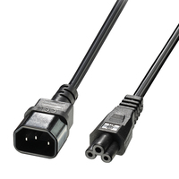 Lindy 30341 Stromkabel Schwarz 2 m C14-Koppler C5-Koppler Lindy 30341 Stromkabel Schwarz 2 m C14-Koppler C5-Koppler von Lindy