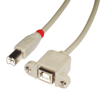 Lindy 31800 USB Kabel 0,5 m USB B Grau Lindy 31800 USB Kabel 0,5 m USB B Grau von Lindy