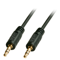 Lindy 35641 Audio-Kabel 1 m 3.5mm Schwarz von Lindy