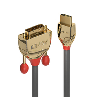 Lindy 36199 Videokabel-Adapter 15 m HDMI Typ A (Standard) DVI-D Gold von Lindy