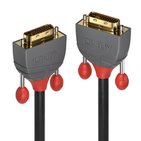 Lindy 36222 DVI-Kabel 2 m DVI-D Schwarz von Lindy
