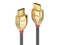 Lindy 37860, 0,5 m, HDMI Typ A (Standard), HDMI Typ A (Standard), 4096 x 2160 Pixel, 18 Gbit/s, Grau von Lindy