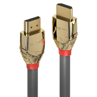 Lindy 37865 HDMI-Kabel 7,5 m HDMI Typ A (Standard) Gold, Grau von Lindy