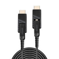 Lindy 38321 HDMI-Kabel 20 m HDMI Typ D (Mikrofon) Schwarz von Lindy
