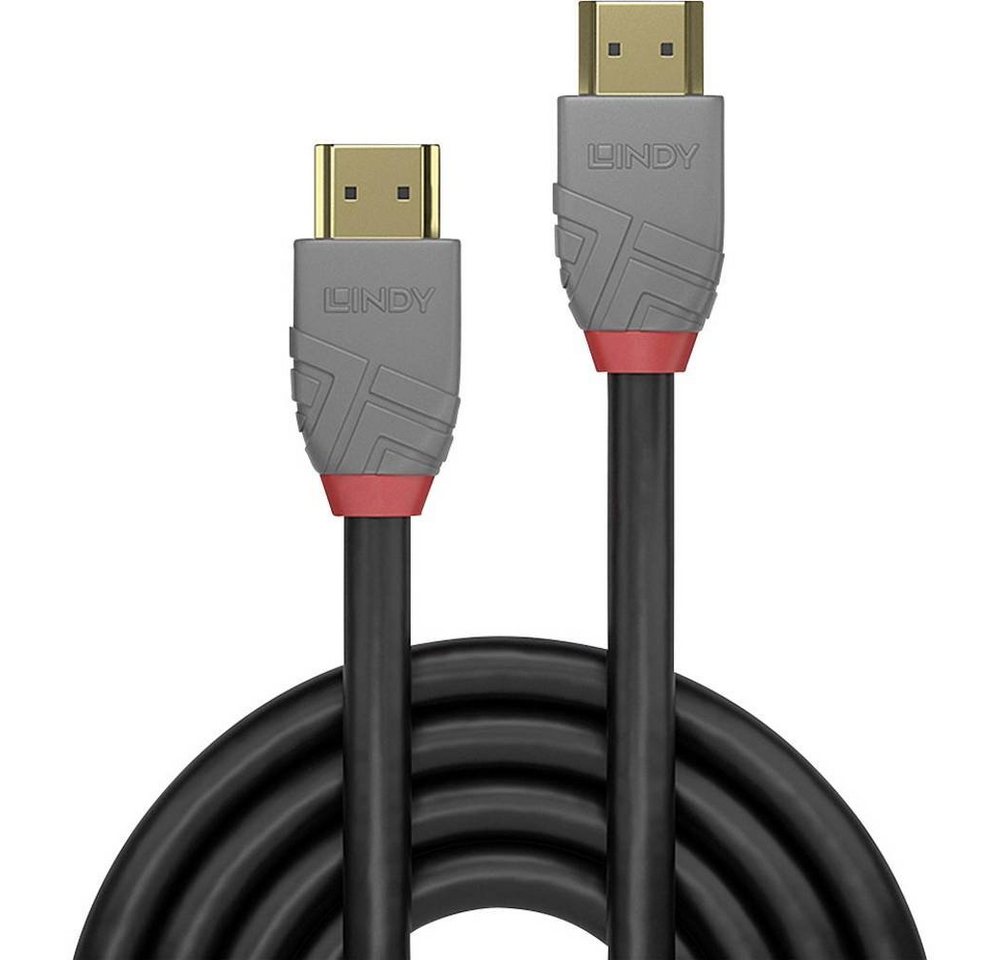 Lindy 3m HDMI High Speed HDMI Kabel, Anthra Line HDMI-Kabel, (3.00 cm), 4K UHD von Lindy