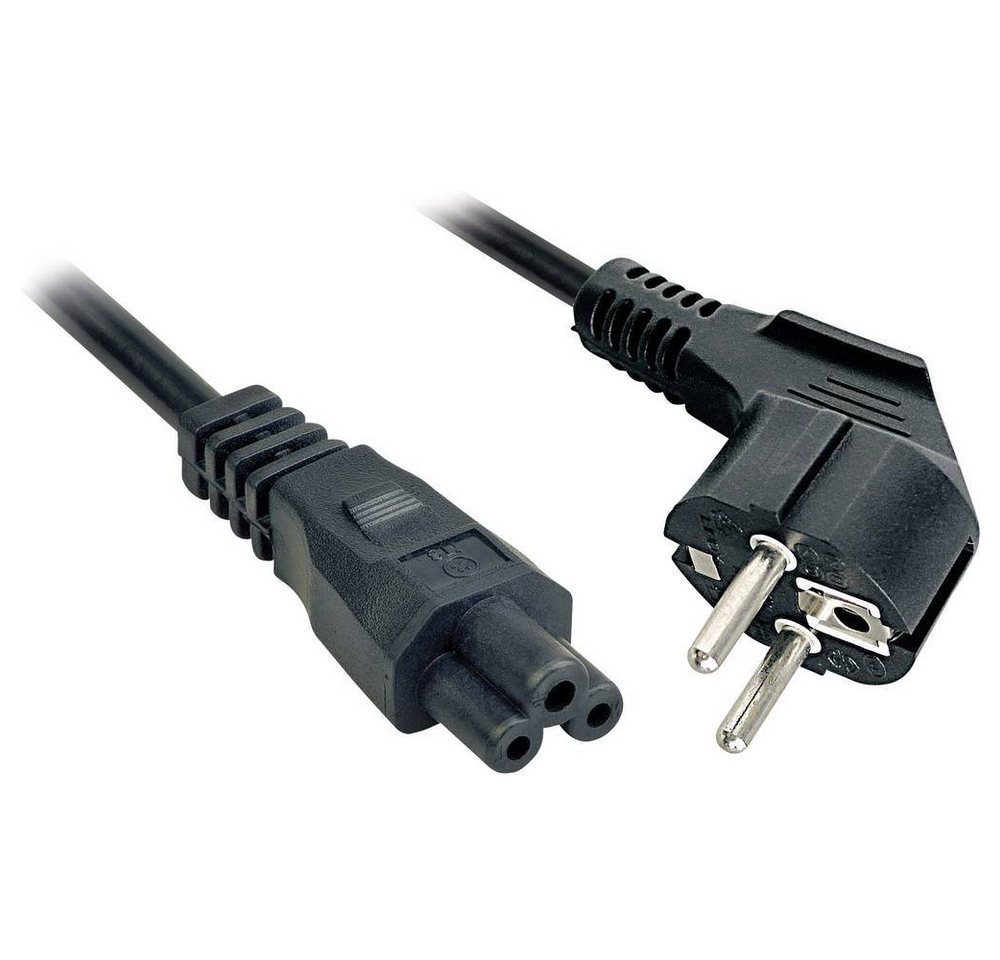 Lindy 3m Schutzkontakt an IEC C5 Netzkabel Computer-Kabel von Lindy