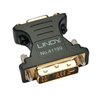 Lindy 41199 Kabeladapter VGA DVI-I Schwarz, Gold Lindy 41199 Kabeladapter VGA DVI-I Schwarz, Gold von Lindy