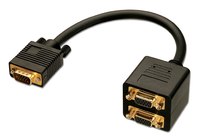 Lindy 41214 VGA-Kabel 0,18 m VGA (D-Sub) Schwarz von Lindy