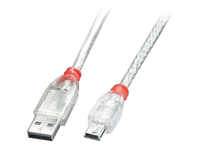 LINDY USB 2.0 Kabel Typ A/Mini-B M/M 0.5m von Lindy