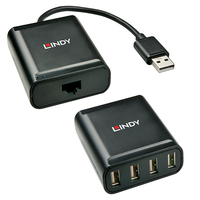Lindy 42679 Schnittstellen-Hub USB 2.0 Schwarz Lindy 42679 Schnittstellen-Hub USB 2.0 Schwarz von Lindy
