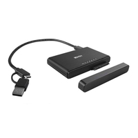 LINDY USB 3.2 Typ C - M.2 NVMe & SATA SSD Docking&Sata Stat. von Lindy