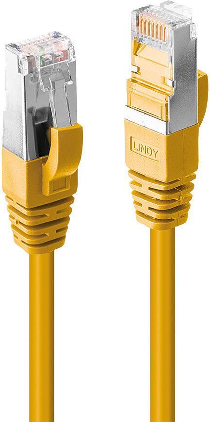 Lindy 45985 Netzwerkkabel Gelb 7,5 m Cat6 S/FTP (S-STP) (45985) von Lindy