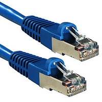 Lindy 47153 Netzwerkkabel Blau 10 m Cat6a S/FTP (S-STP) von Lindy