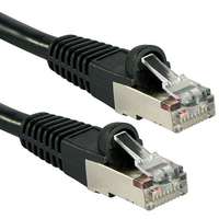 Lindy 47176 Netzwerkkabel Schwarz 0,5 m Cat6 S/FTP (S-STP) von Lindy