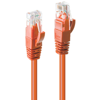 Lindy 48108 Netzwerkkabel Orange 2 m Cat6 U/UTP (UTP) von Lindy