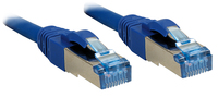 Lindy 5m Cat.6A S/FTP Netzwerkkabel Blau Cat6a S/FTP (S-STP) von Lindy