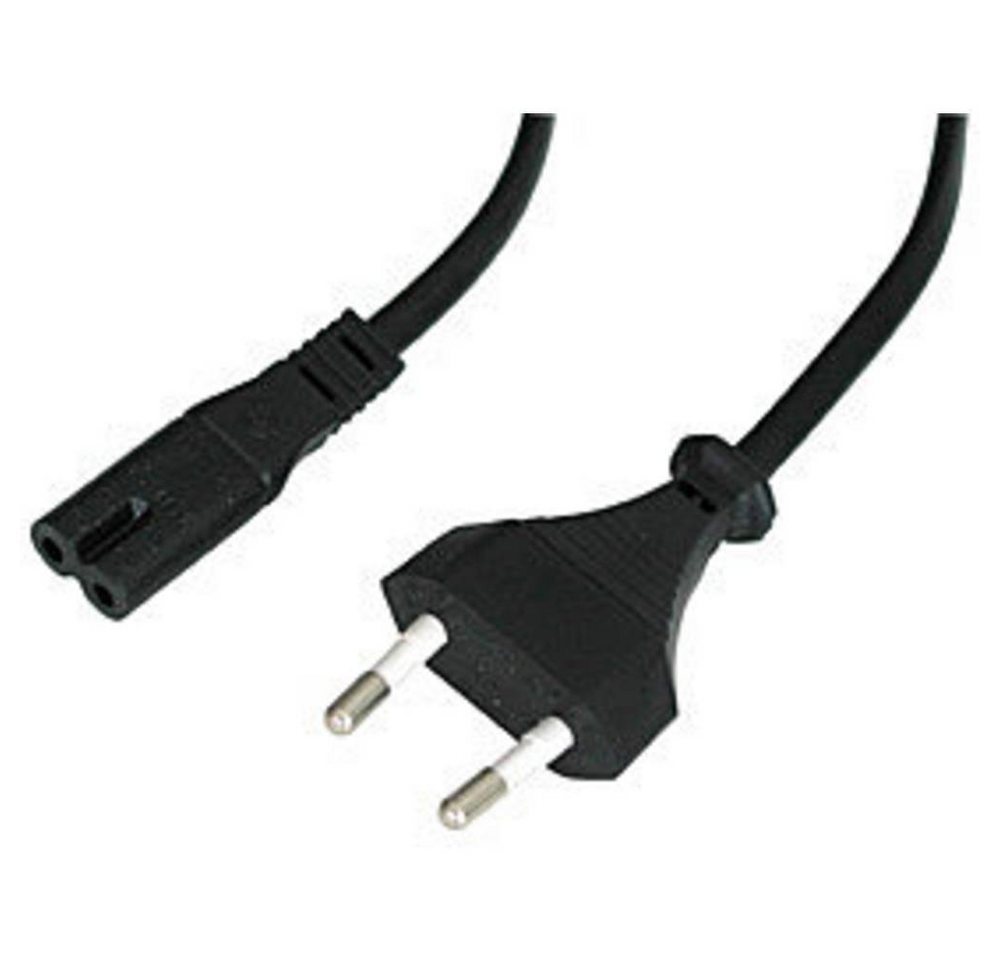 Lindy 5m Euro Netzstecker an IEC C7 Computer-Kabel, (5.00 cm) von Lindy