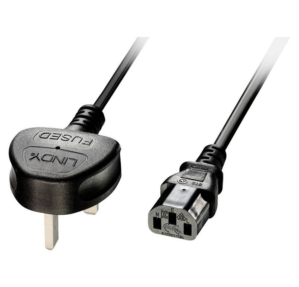 Lindy 5m Netzkabel UK 3 Pin an C13, bleifrei Computer-Kabel Lindy 5m Netzkabel UK 3 Pin an C13, bleifrei Computer-Kabel von Lindy