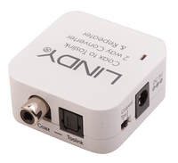 Lindy 70411 Kabeladapter Toslink RCA Weiß Lindy 70411 Kabeladapter Toslink RCA Weiß von Lindy