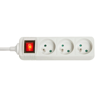 Lindy 73124 Verlängerungskabel 3 AC-Ausgänge Drinnen Weiß Lindy 73124 Verlängerungskabel 3 AC-Ausgänge Drinnen Weiß von Lindy