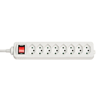 Lindy 73169 Verlängerungskabel 8 AC-Ausgänge Drinnen Weiß Lindy 73169 Verlängerungskabel 8 AC-Ausgänge Drinnen Weiß von Lindy