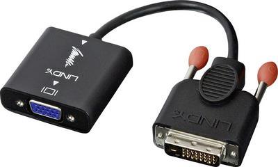 Lindy - DVI-Adapter - DVI-D (M) - HD-15 (W) - 20cm - Schwarz (38189) von Lindy