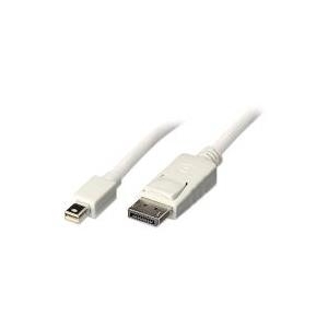 Lindy - DisplayPort-Kabel - Mini DisplayPort (M) - DisplayPort (M) - 1,0m - weiß (41056) von Lindy