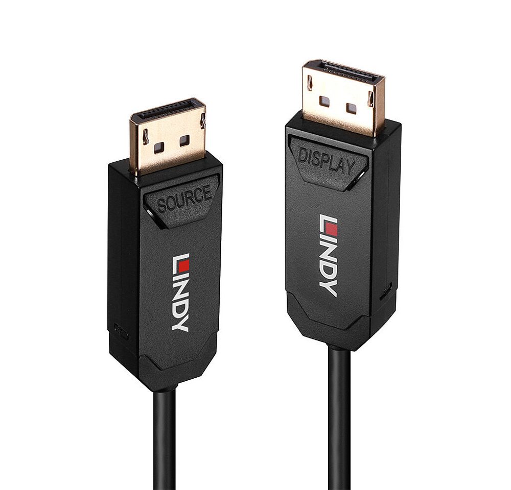 Lindy LINDY 15m Fibre Optic Hybrid DisplayPort 2.0 UHBR10 Kabel Video-Kabel Lindy LINDY 15m Fibre Optic Hybrid DisplayPort 2.0 UHBR10 Kabel Video-Kabel von Lindy