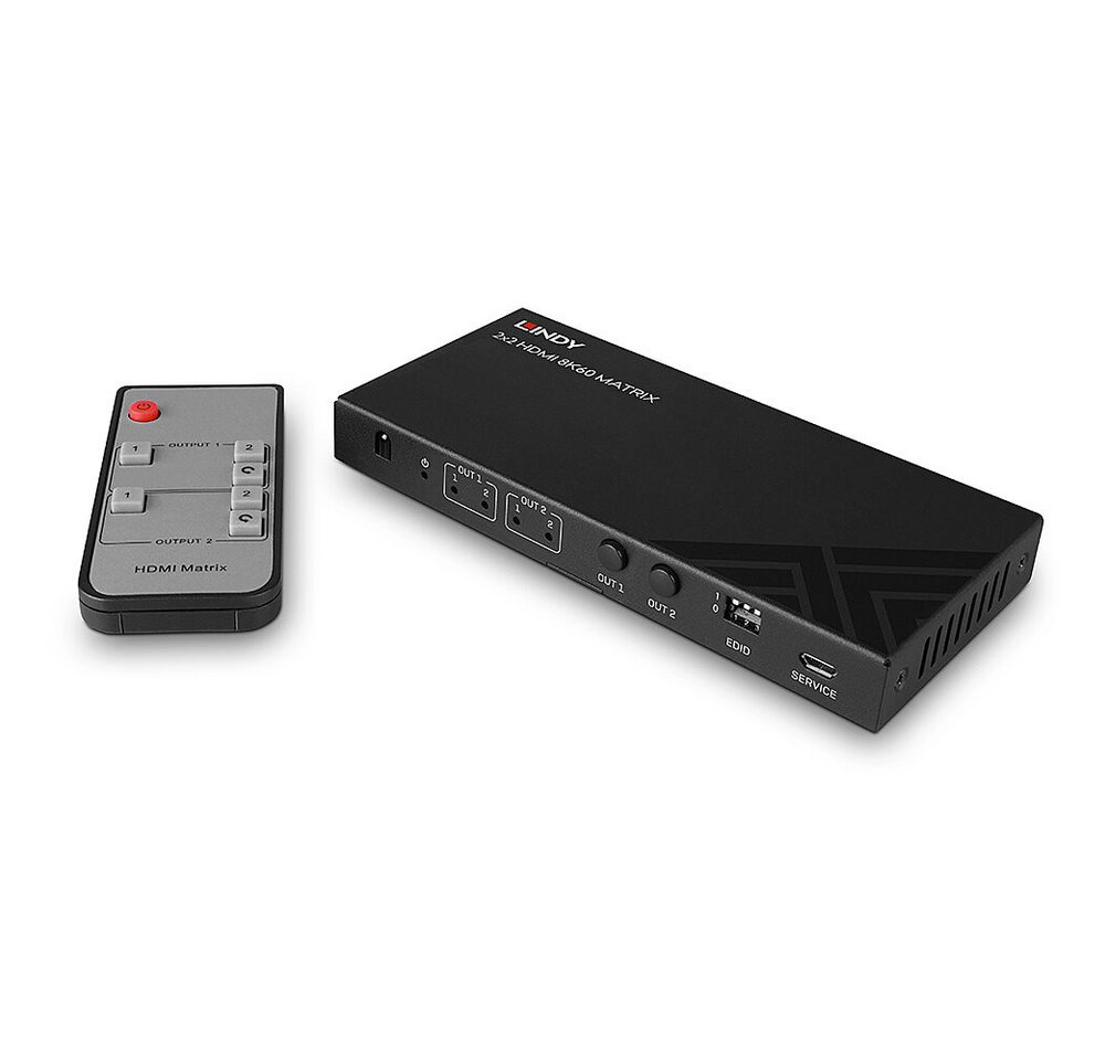 Lindy LINDY 2x2 HDMI 4K60 Matrix HDMI-Kabel Lindy LINDY 2x2 HDMI 4K60 Matrix HDMI-Kabel von Lindy