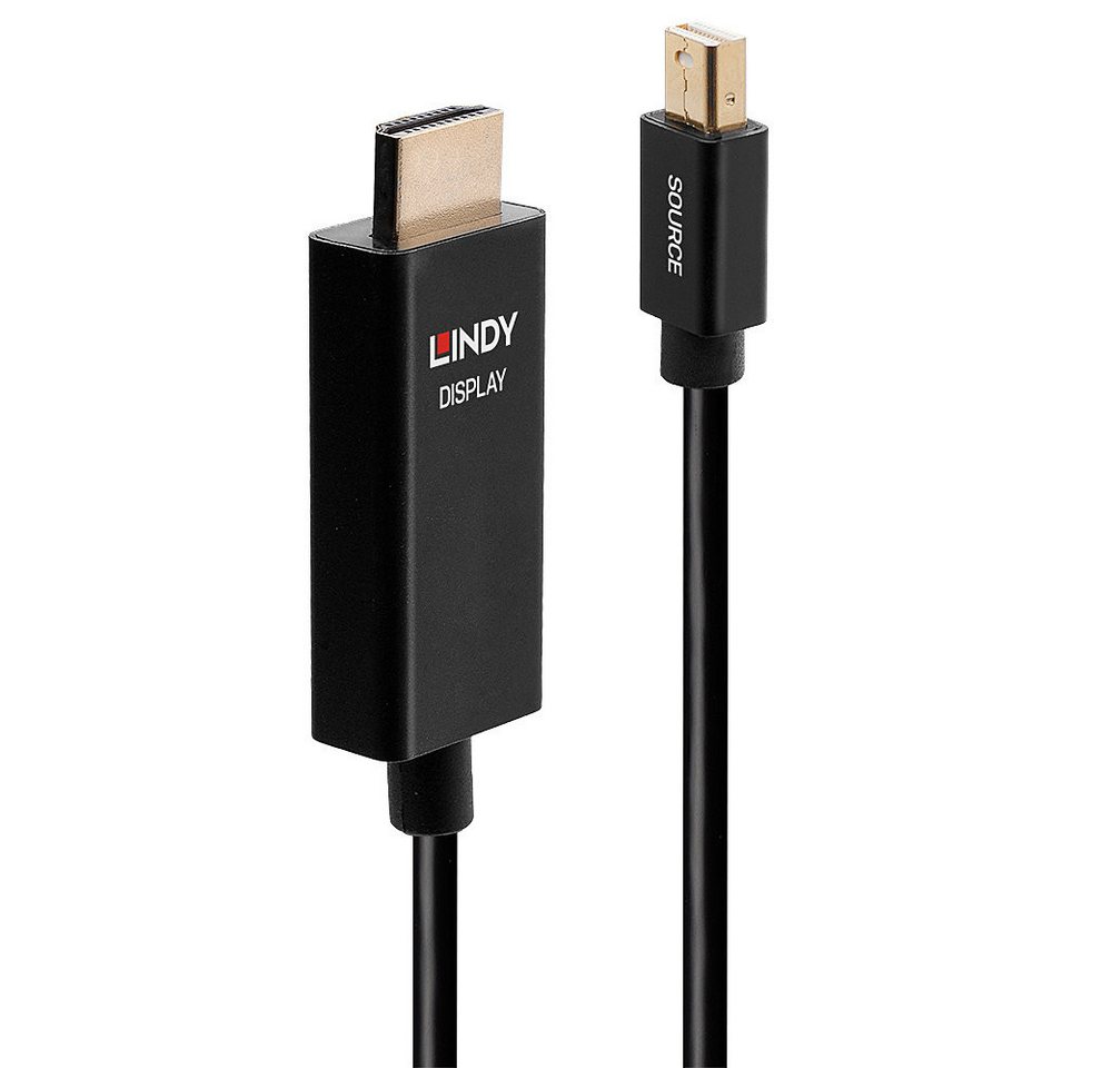 Lindy LINDY 3m Mini-DisplayPort an HDMI Adapterkabel mit HDR Computer-Kabel Lindy LINDY 3m Mini-DisplayPort an HDMI Adapterkabel mit HDR Computer-Kabel von Lindy