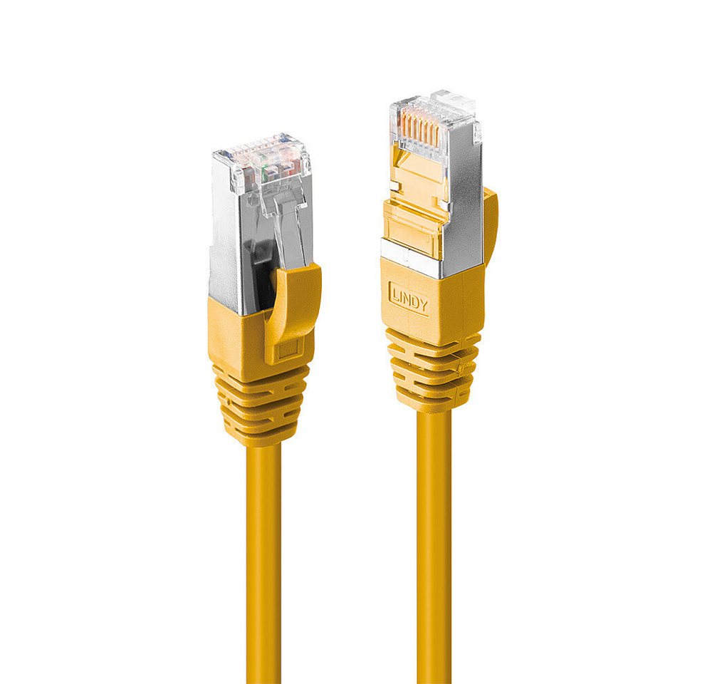 Lindy LINDY 45979 Netzwerkkabel Gelb 0,3 m Cat6 S/FTP (S-STP) (45979) Netzwerkkabel von Lindy
