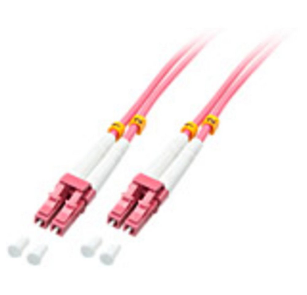 Lindy LINDY 46341 Glasfaser LWL Anschlusskabel Multimode OM4 2.00 m Glasfaserkabel, (200.00 cm) von Lindy