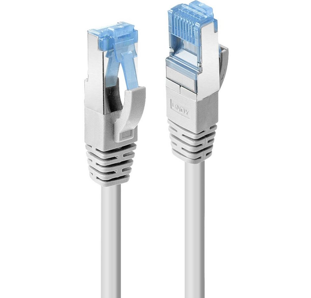Lindy LINDY 47633 RJ45 CAT 6a S/FTP 2.00 m Grau 1 St. Netzkabel, (200.00 cm) von Lindy