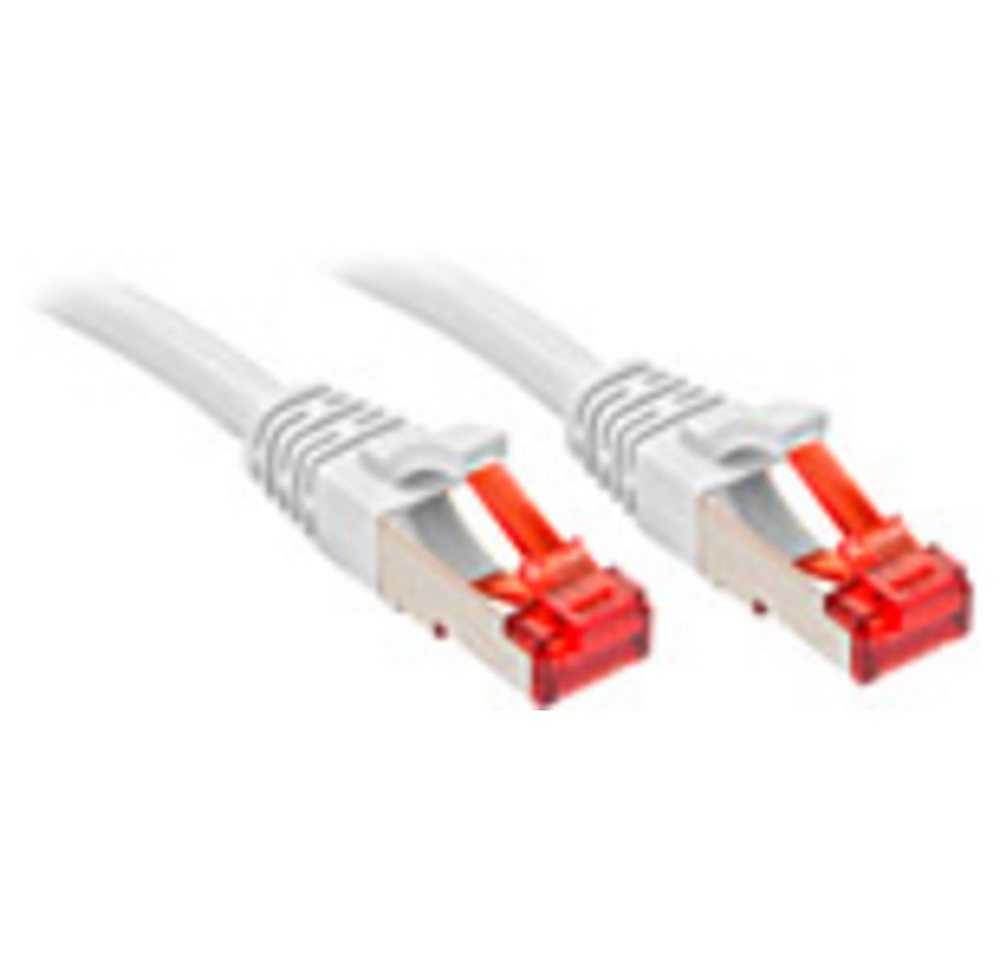 Lindy LINDY 47795 RJ45 Netzwerkkabel, Patchkabel CAT 6 S/FTP 3.00 m Weiß 1 Netzkabel, (300.00 cm) von Lindy