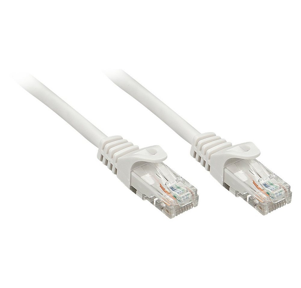 Lindy LINDY 48162 RJ45 Netzwerkkabel, Patchkabel CAT 6 U/UTP 1.00 m Grau 1 Netzkabel, (100.00 cm) von Lindy